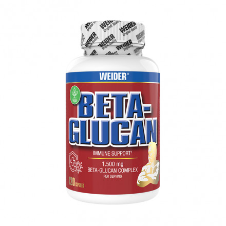 Бета-глюкан и инулин, Weider Beta-Glucan, 120 капсул