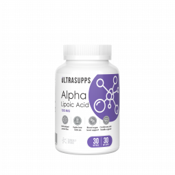 Альфа-липоевая кислота Ultrasupps, 30 капсул