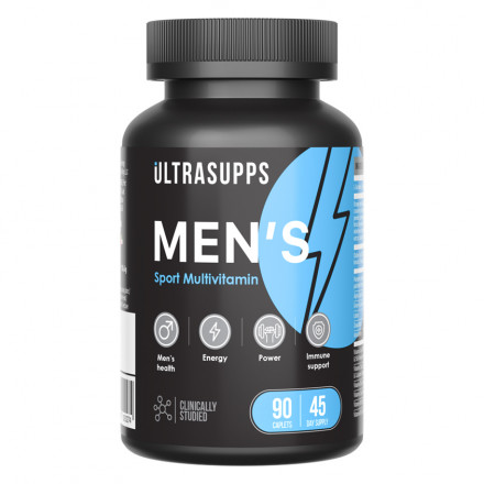 Витаминно-минеральный комплекс для мужчин ULTRASUPPS, 90 каплет
