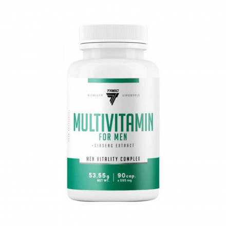 Витаминно-минеральный комплекс Trec Nutrition Multivitamin For Men, 90 капсул